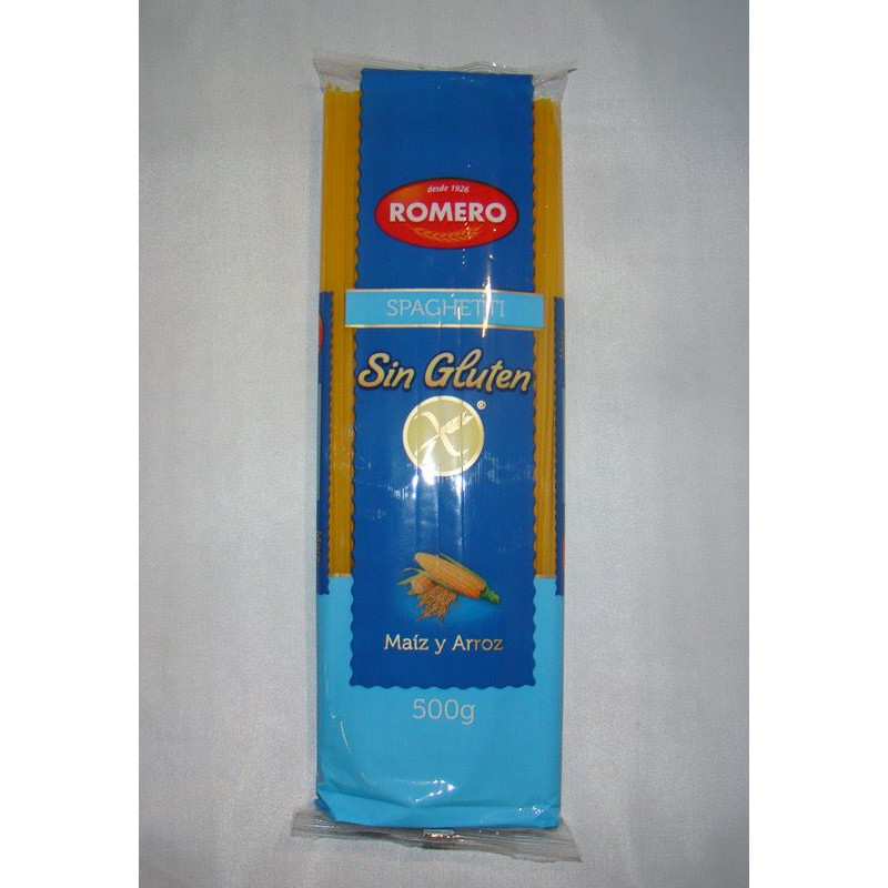 ESPAGUETI SIN GLÚTEN BOLSA 24/500gr.